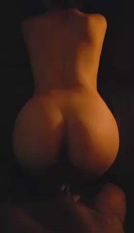 anal ass brunette gif