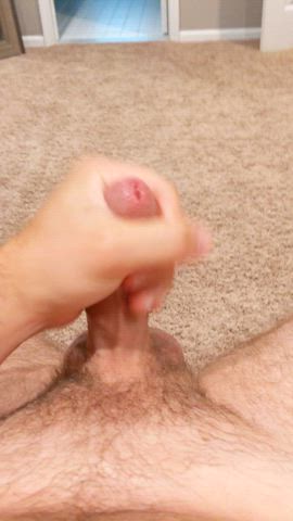 bwc cum cumshot male masturbation solo thick cock gif