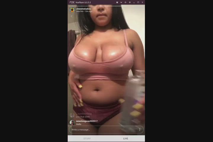 Areolas Big Tits Ebony Tits gif