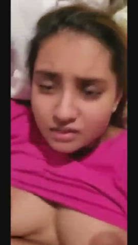Indian Wife Girlfriend Boobs Busty Wet Pussy gif