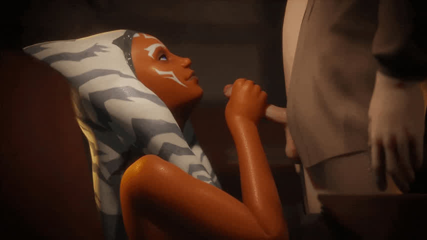 Alien Animation Handjob gif