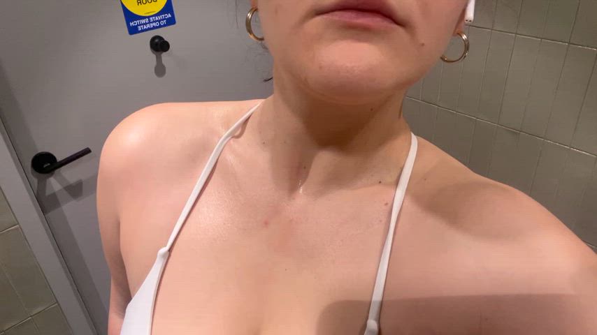 amateur big tits onlyfans sweaty sex workout just-boobs gif