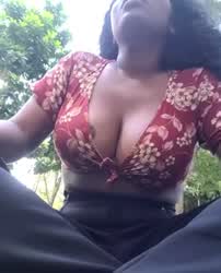 African American Big Tits Ebony Nipple Nipples Nipslip gif