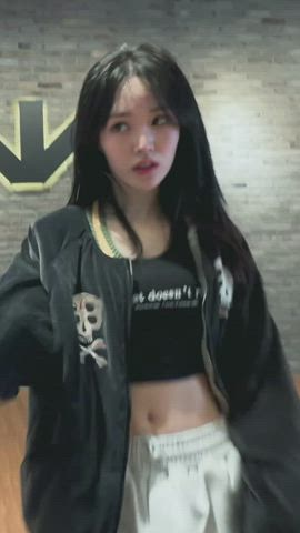 asian cute solo gif