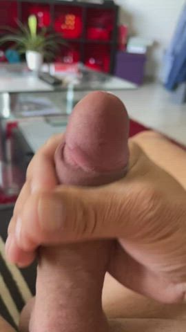 cock cum male masturbation gif