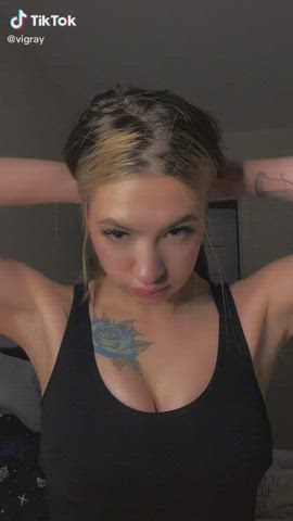 Cute Handjob TikTok gif