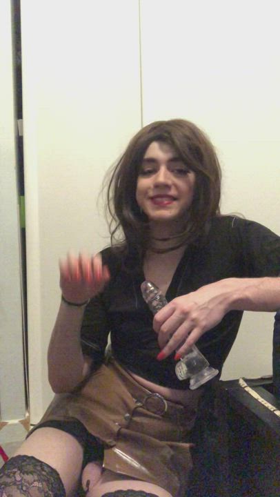 Chastity Crossdressing Gay gif