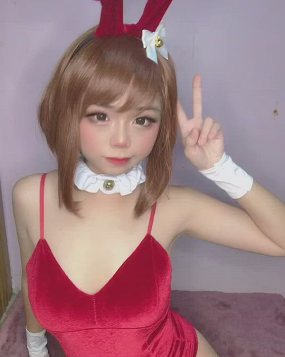 My hero academia - Ochako (red bunny suit) by Yuratobi (me)