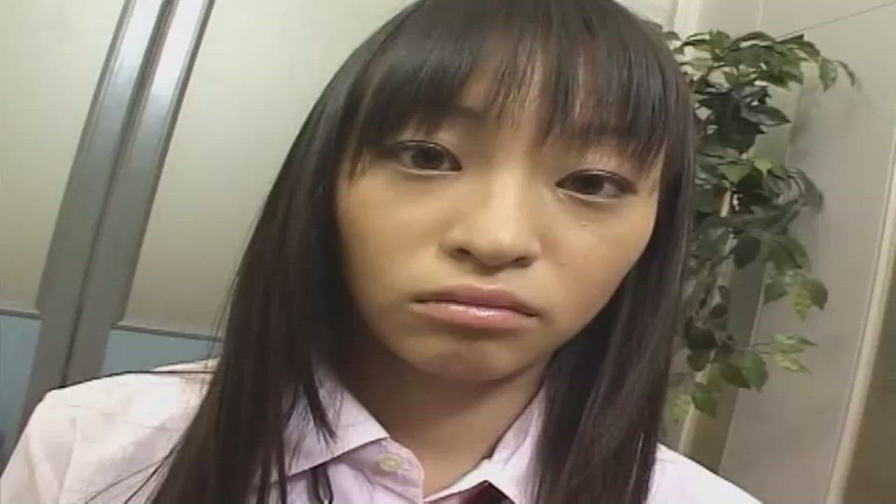 Asian Babe Censored Female Girls JAV Japanese Jav Model Kawaii Girl Teen Women gif