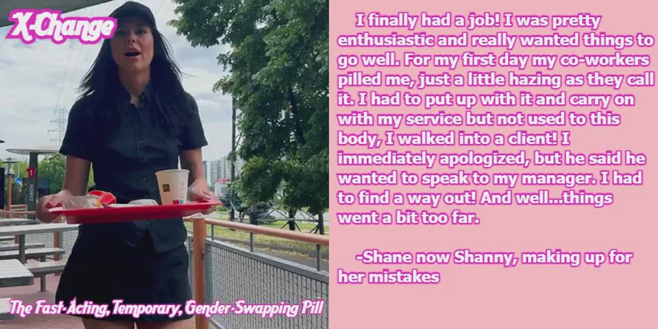 Shane now Shanny, making up for her mistakes