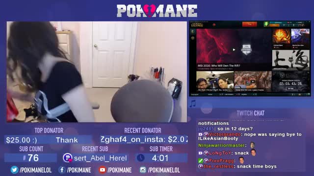 Pokimane's ass