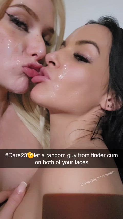 18 years old blowjob boobs cum on tits cumshot facial lesbian teen threesome tiktok