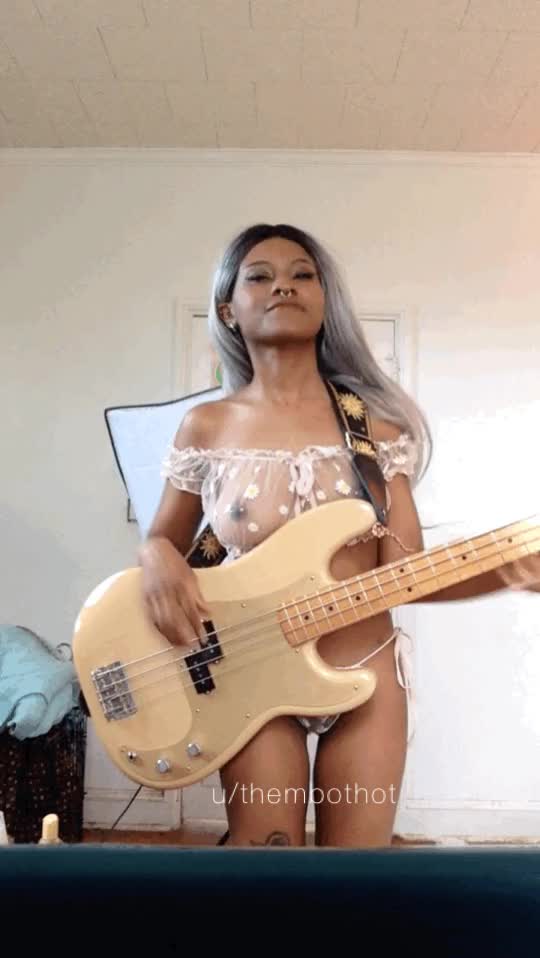 Lingerie bass time!