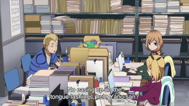 'Hoey hoey, Miyamori' (Shirobako, ep.4)