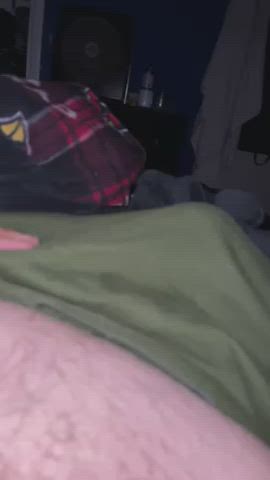 big dick masturbating thick gif