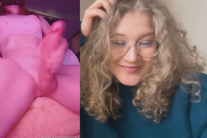 babecock big dick blonde monster cock teen girls-with-glasses gif