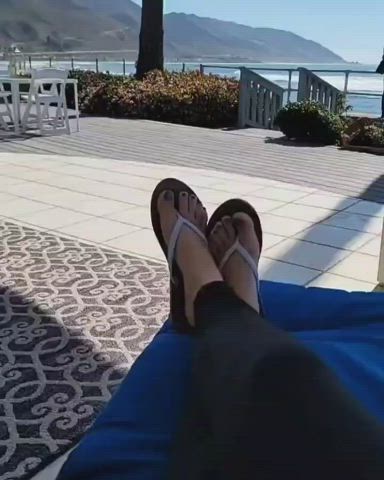 Feet Public Toes gif