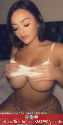 Big Tits Curvy Homemade Hotel Hotwife OnlyFans Tits gif