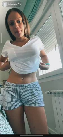 boobs nipslip tiktok gif