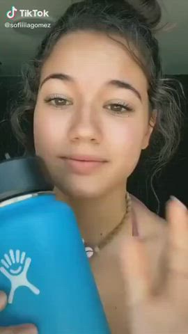 18 years old boobs booty girls pretty sex starlet teasing teen tiktok gif