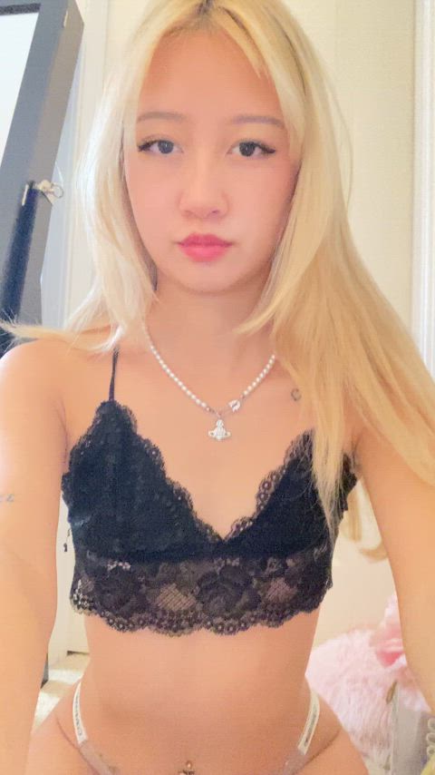 asian babe cute onlyfans petite solo teen gif