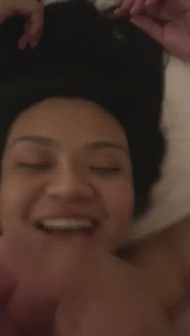 Cum Cum In Mouth Throat gif