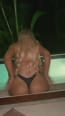 ass ass clapping big ass fake ass jiggling step-mom thong topless twerking gif