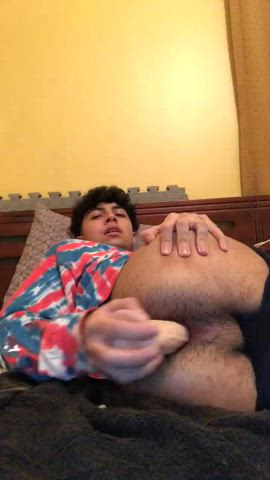 anal anal play bareback cam dildo gape gay solo gif