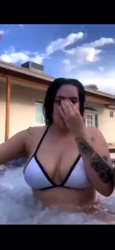 amateur ass big ass big tits chubby cute nipples nipslip teen tits gif