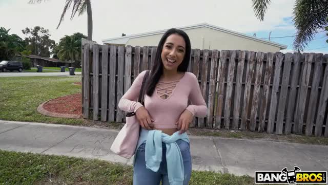 Kiarra Nava Hoe - BangBros - Kiarra's Bang Bus Dream Cums True - 1