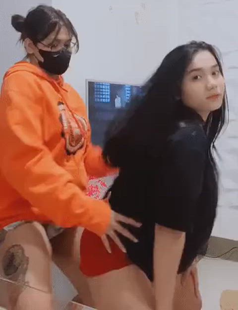 dry hump friends tiktok gif