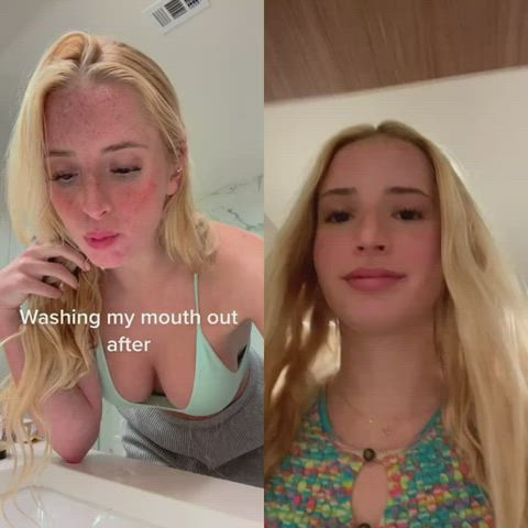 busty petite tiktok gif