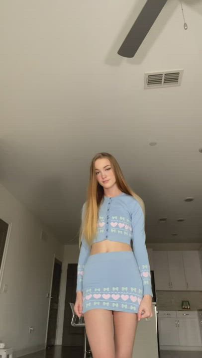 Amateur Petite Teen gif