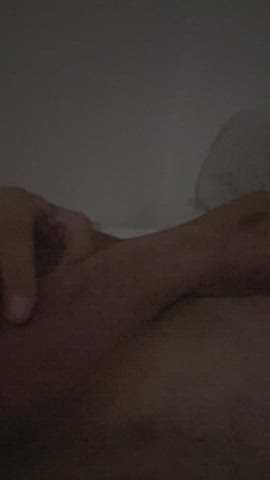 Jerking my big cock in slow motion 😈