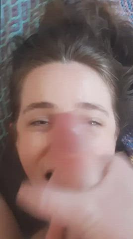 Cum Cumshot Facial gif