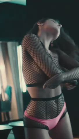 dancing girlfriend latina seduction strip stripping thong gif