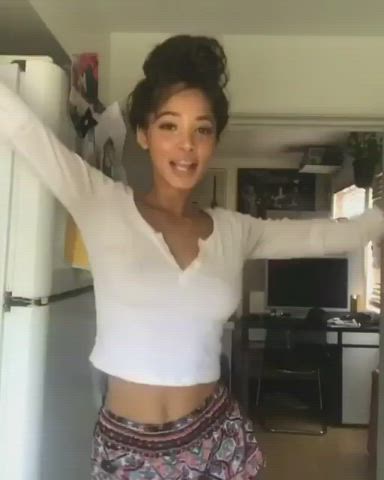 asian cambodian clothed dancing dominican latina small tits smile twerking gif