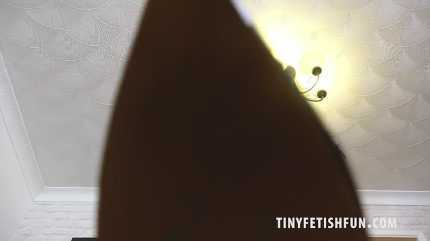 foot fetish giantess pov gif