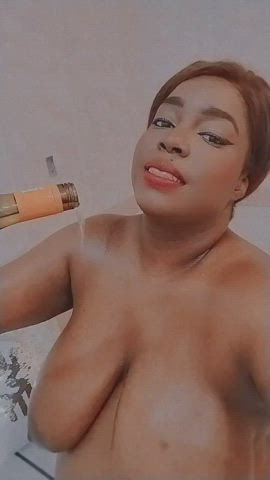 boobs ebony natural natural tits gif