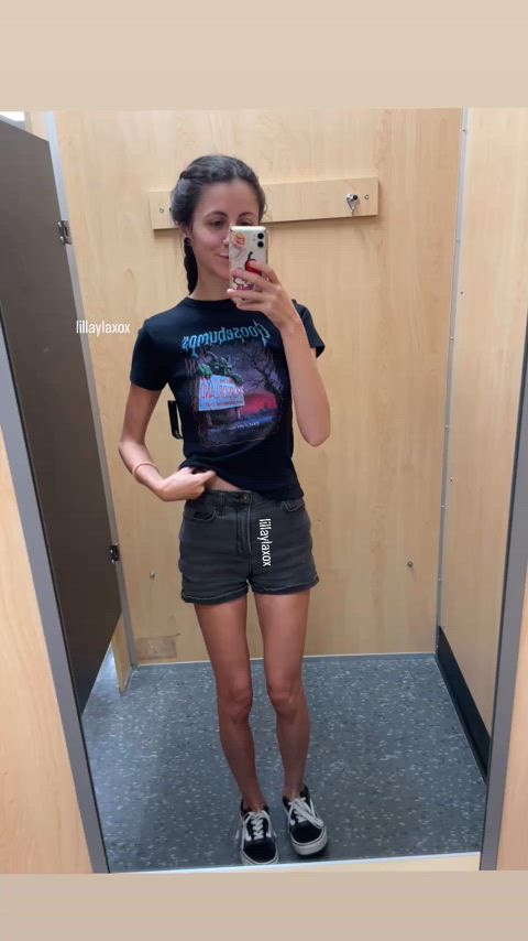 would you smash me in the fitting room?