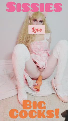 Sissy Sluts Love Big Cocks!!