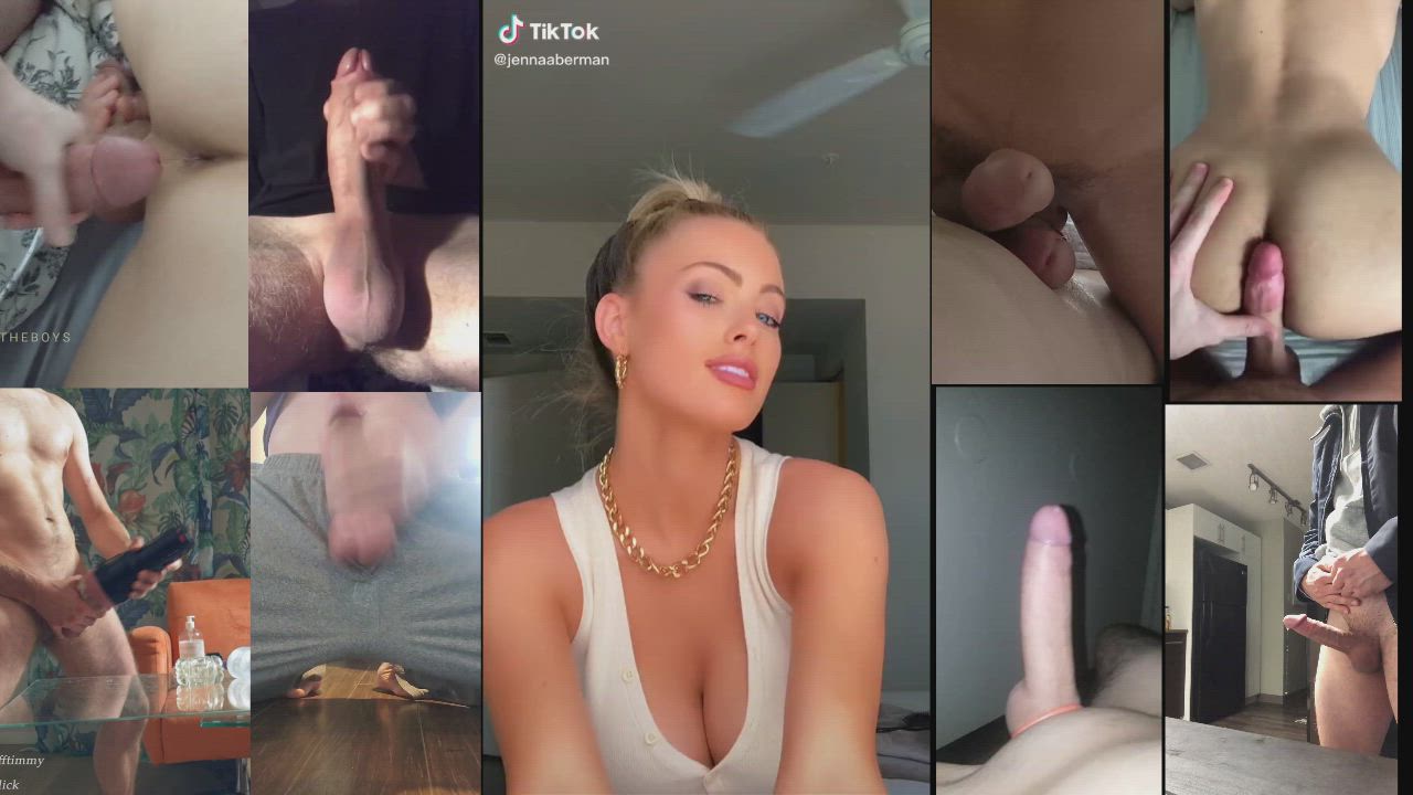 BabeCock Big Tits Blonde Cum Frotting TikTok gif