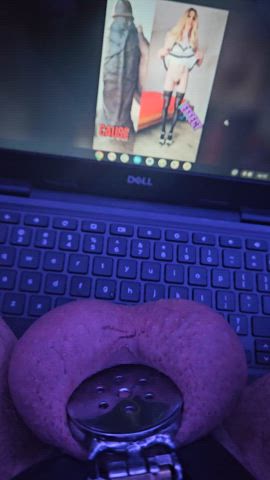 ballplay balls chastity gif