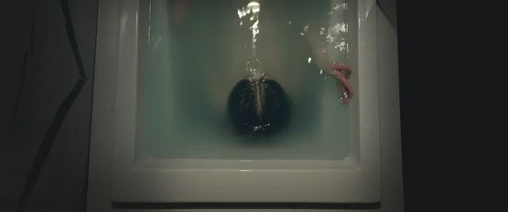 India Eisley in the bath