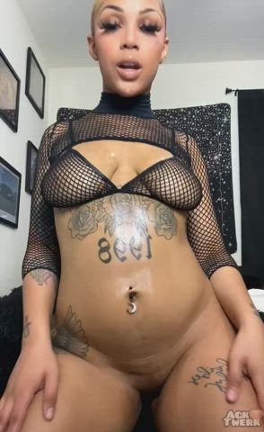 boobs ebony lingerie natural tits onlyfans solo tits gif