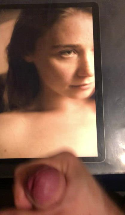 Cumming on Jessica Barden (end of the f**king world) felt amazing. Let’s Trib4trib