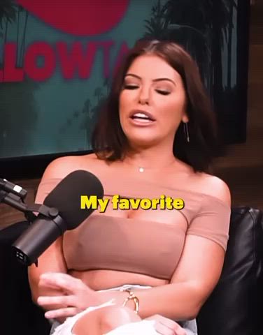 Adriana explaining her favourite way to be fucked