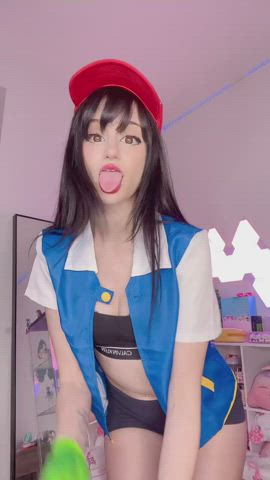 Ash Ketchum ahegao face