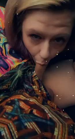 Blowjob Car Cock Cock Worship Sloppy Tattoo Porn GIF by spacedaddy