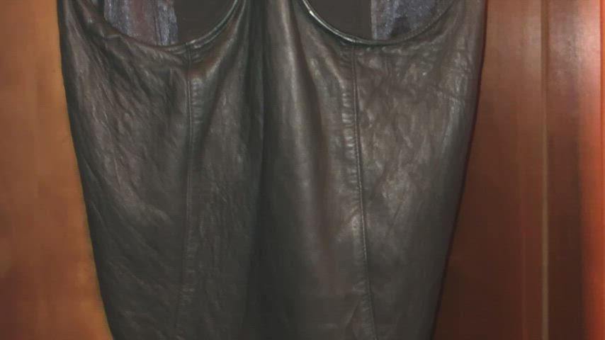Fetish Leather Topless gif